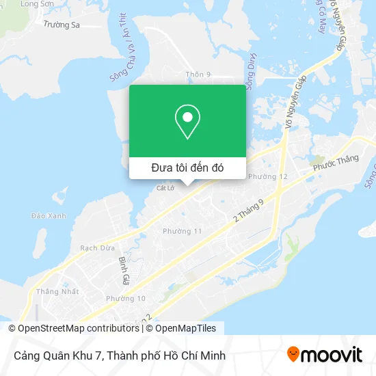 Bản đồ Cảng Quân Khu 7