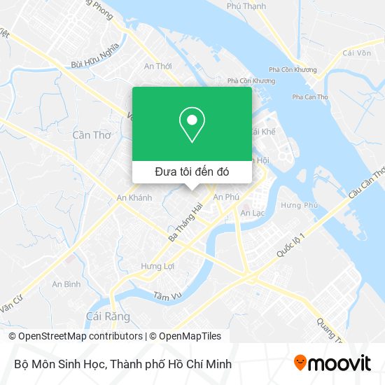 Bản đồ Bộ Môn Sinh Học