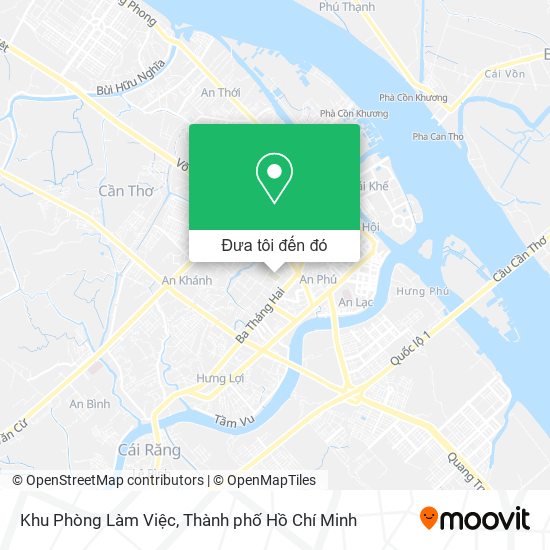 Bản đồ Khu Phòng Làm Việc