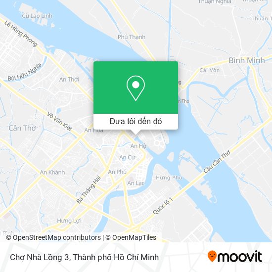 Bản đồ Chợ Nhà Lồng 3