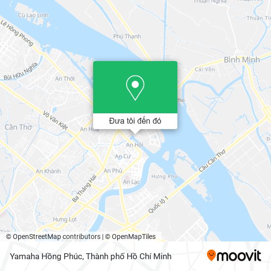 Bản đồ Yamaha Hồng Phúc