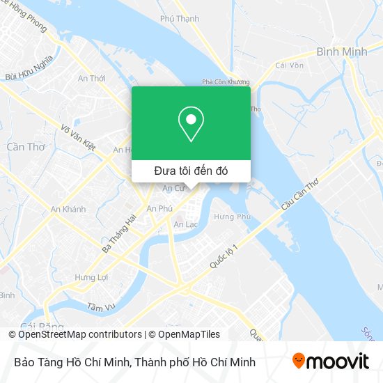 Bản đồ Bảo Tàng Hồ Chí Minh