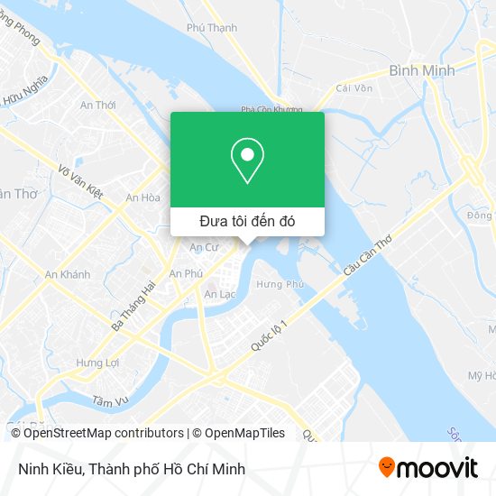 Bản đồ Ninh Kiều