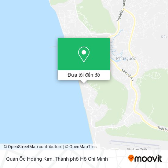 Bản đồ Quán Ốc Hoàng Kim