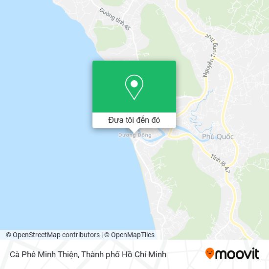 Bản đồ Cà Phê Minh Thiện