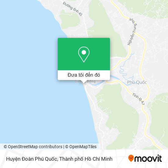 Bản đồ Huyện Đoàn Phú Quốc