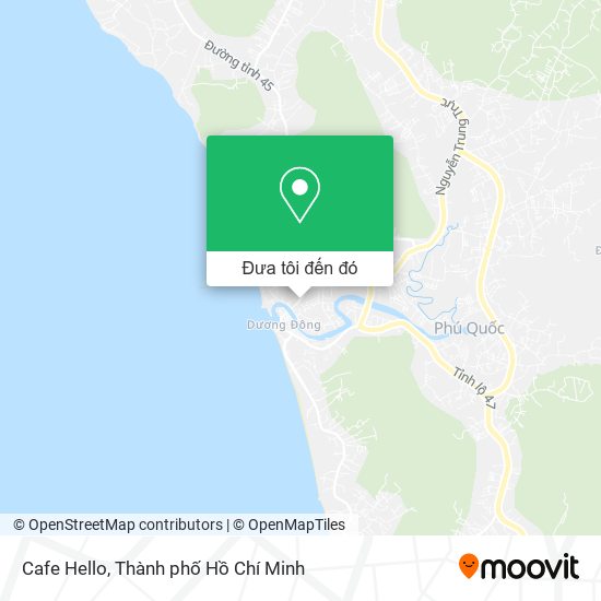 Bản đồ Cafe Hello