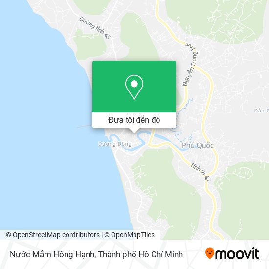 Bản đồ Nước Mắm Hồng Hạnh