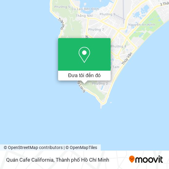 Bản đồ Quán Cafe California