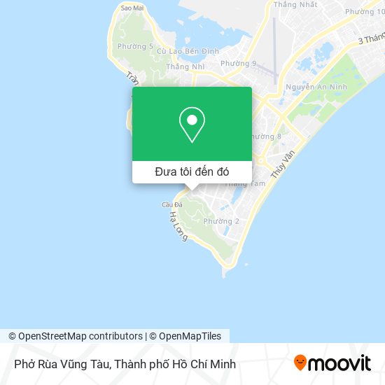 Bản đồ Phở Rùa Vũng Tàu