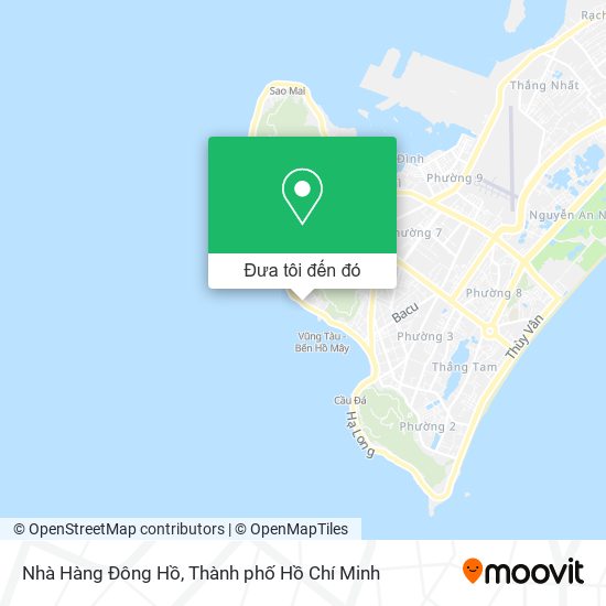 Bản đồ Nhà Hàng Đông Hồ