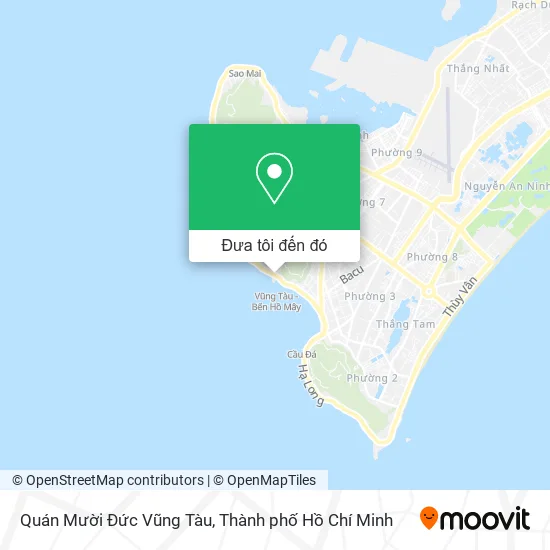 Bản đồ Quán Mười Đức Vũng Tàu