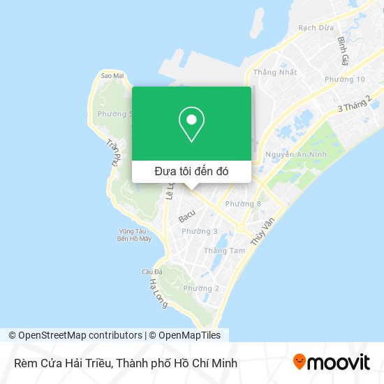 Bản đồ Rèm Cửa Hải Triều