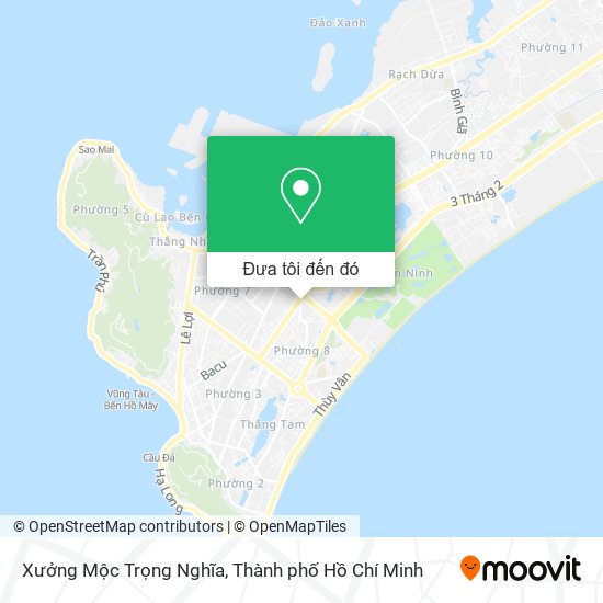 Bản đồ Xưởng Mộc Trọng Nghĩa