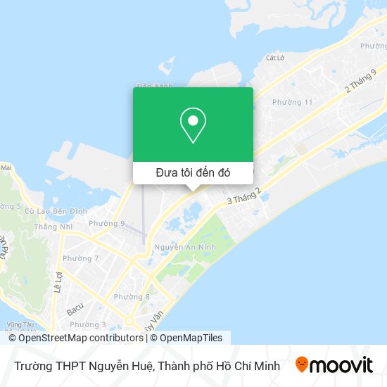 Bản đồ Trường THPT Nguyễn Huệ
