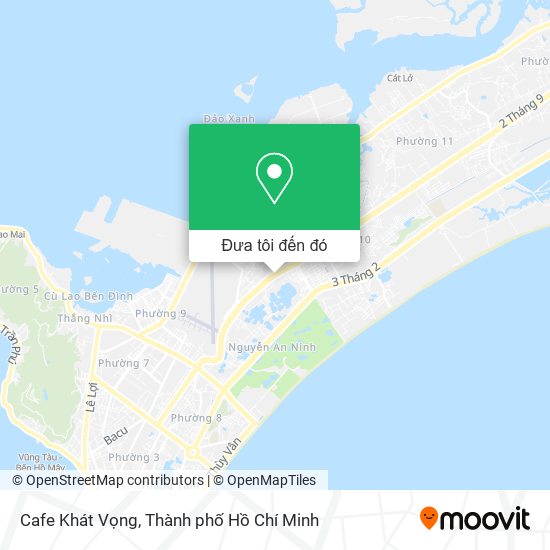Bản đồ Cafe Khát Vọng