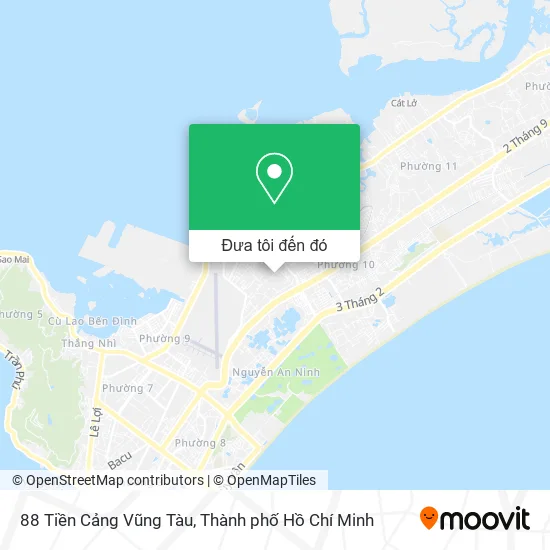 Bản đồ 88 Tiền Cảng Vũng Tàu