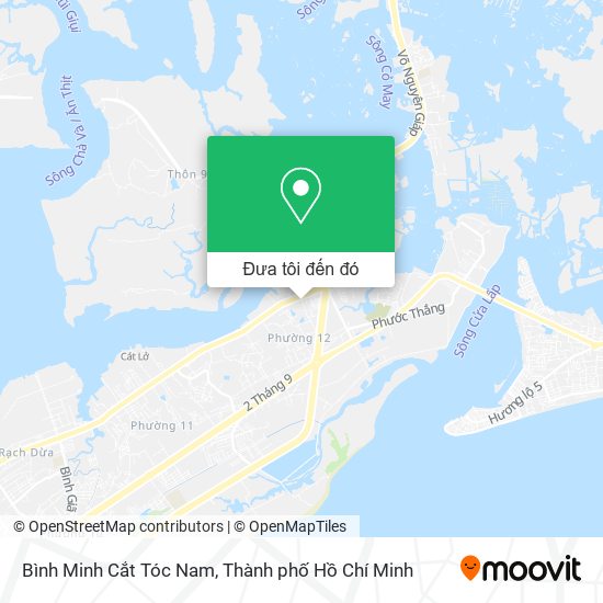 Bản đồ Bình Minh Cắt Tóc Nam