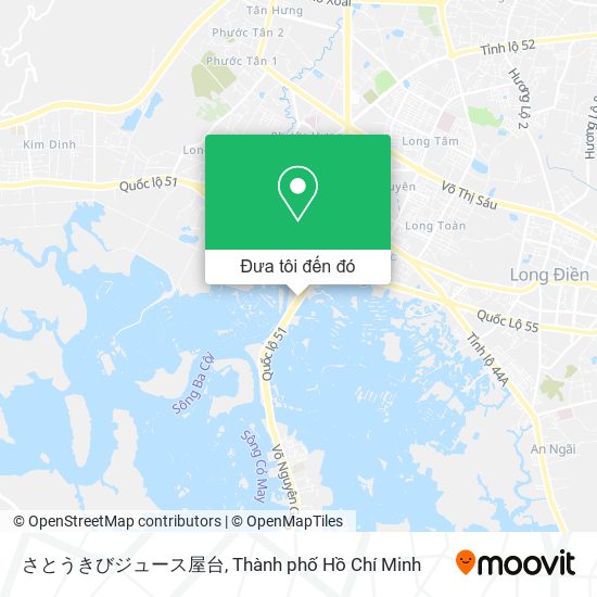 Bản đồ さとうきびジュース屋台