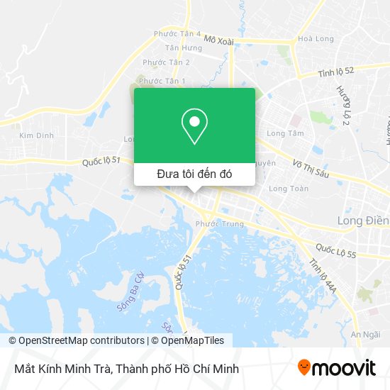 Bản đồ Mắt Kính Minh Trà