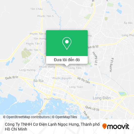 Bản đồ Công Ty TNHH Cơ Điện Lạnh Ngọc Hưng