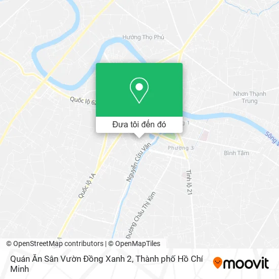 Bản đồ Quán Ăn Sân Vườn Đồng Xanh 2