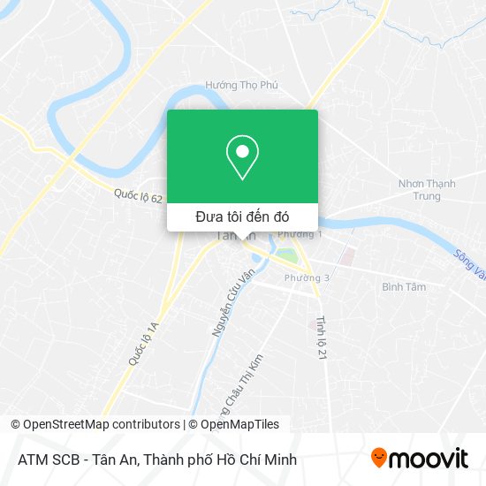 Bản đồ ATM SCB - Tân An