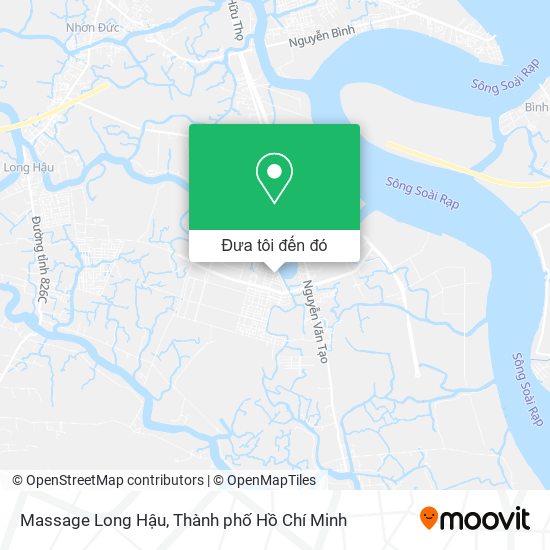 Bản đồ Massage Long Hậu