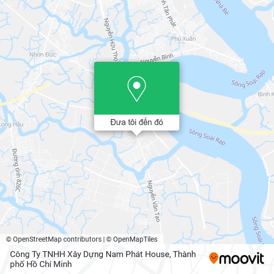 Bản đồ Công Ty TNHH Xây Dựng Nam Phát House