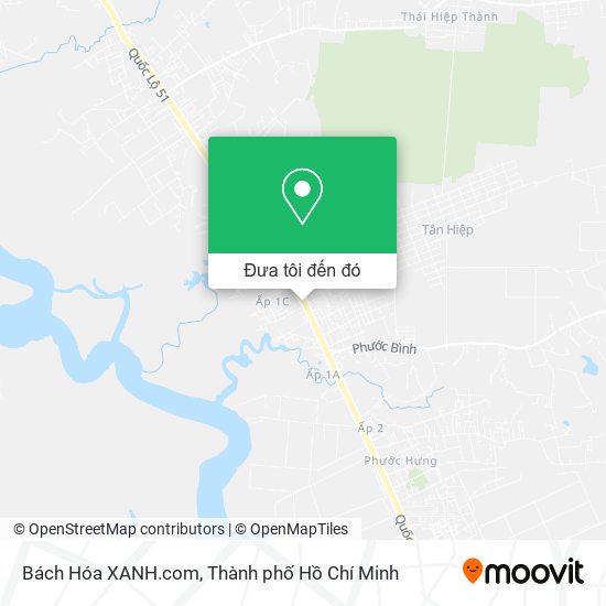 Bản đồ Bách Hóa XANH.com