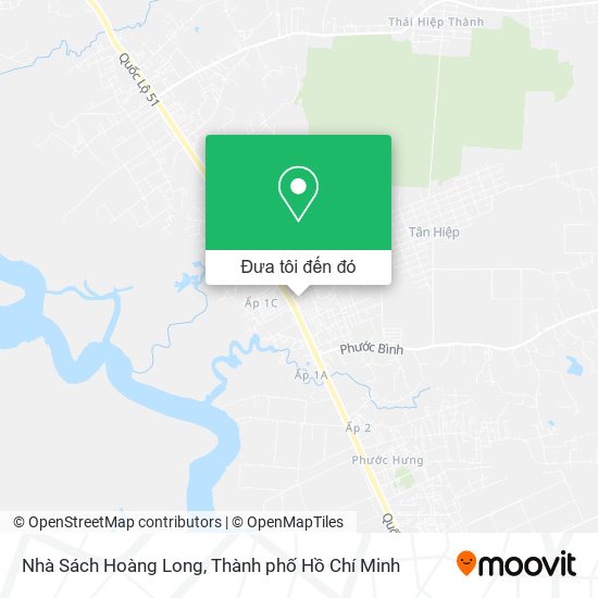 Bản đồ Nhà Sách Hoàng Long