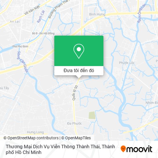 Bản đồ Thương Mại Dịch Vụ Viễn Thông Thành Thái