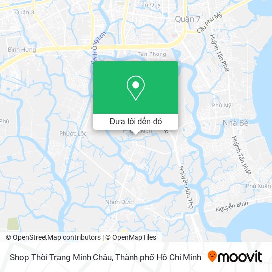 Bản đồ Shop Thời Trang Minh Châu