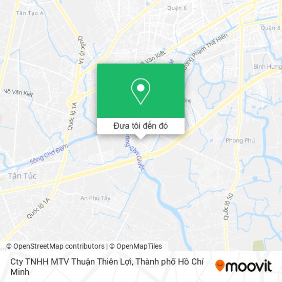 Bản đồ Cty TNHH MTV Thuận Thiên Lợi