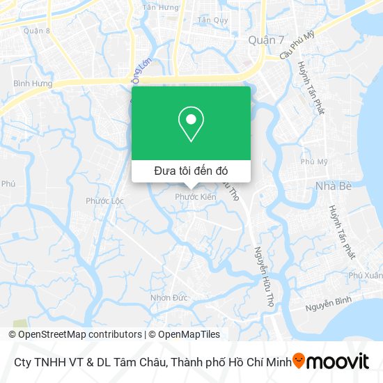 Bản đồ Cty TNHH VT & DL Tâm Châu
