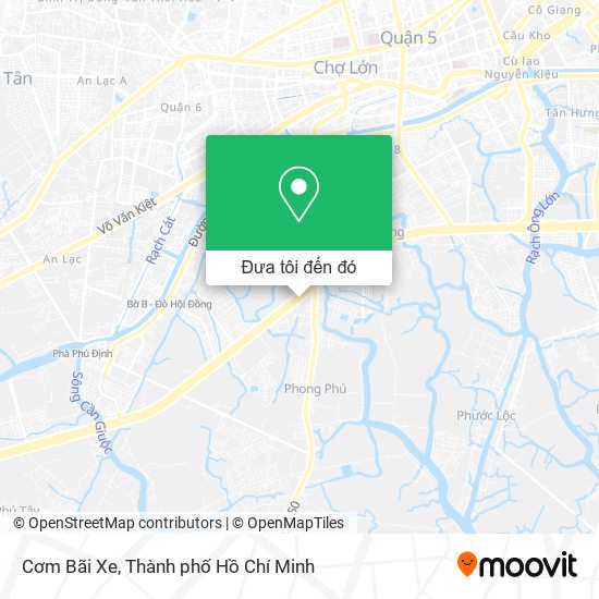 Bản đồ Cơm Bãi Xe