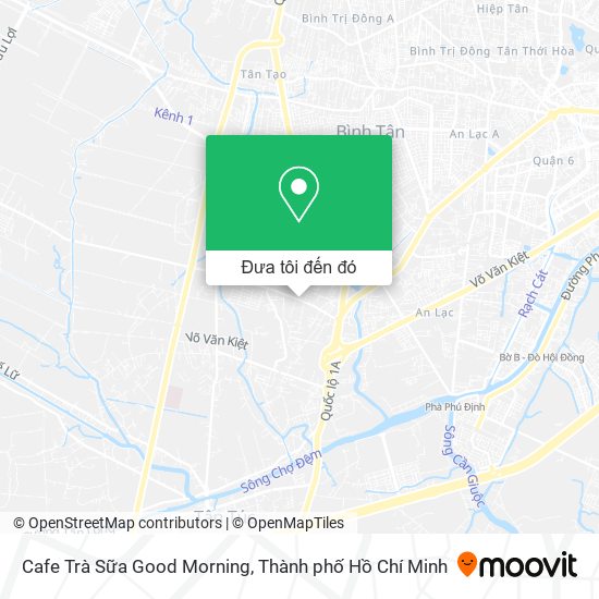 Bản đồ Cafe Trà Sữa Good Morning