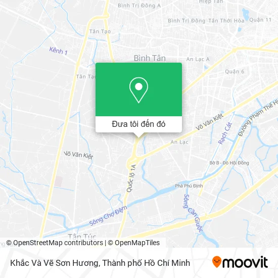 Bản đồ Khắc Và Vẽ Sơn Hương