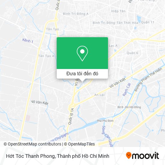 Bản đồ Hớt Tóc Thanh Phong