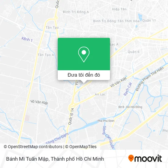 Bản đồ Bánh Mì Tuấn Mập