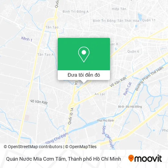 Bản đồ Quán Nước Mía Cơm Tấm