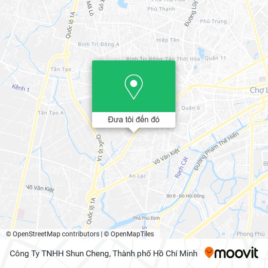 Bản đồ Công Ty TNHH Shun Cheng