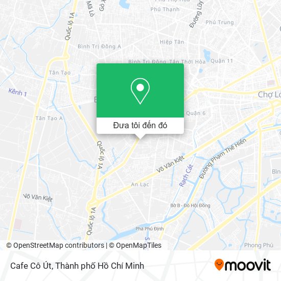 Bản đồ Cafe Cô Út