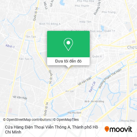 Bản đồ Cửa Hàng Điện Thoại Viễn Thông A