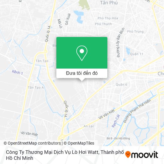 Bản đồ Công Ty Thương Mại Dịch Vụ Lò Hơi Watt