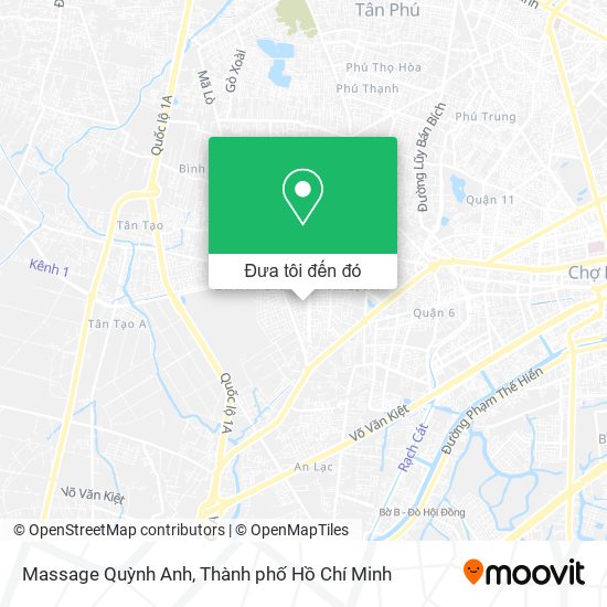Bản đồ Massage Quỳnh Anh