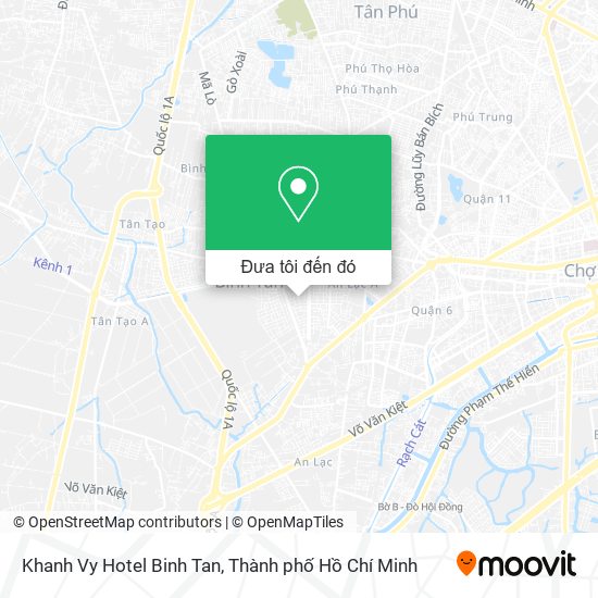 Bản đồ Khanh Vy Hotel Binh Tan