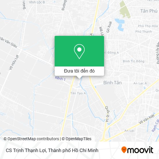 Bản đồ CS Trịnh Thạnh Lợi