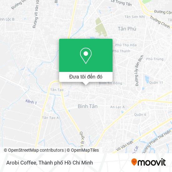 Bản đồ Arobi Coffee