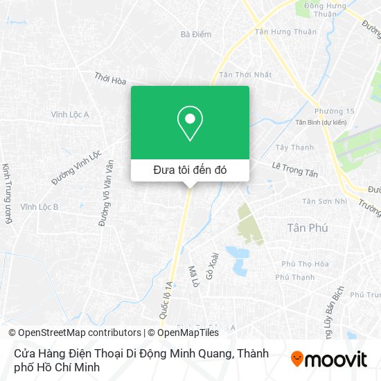 Bản đồ Cửa Hàng Điện Thoại Di Động Minh Quang